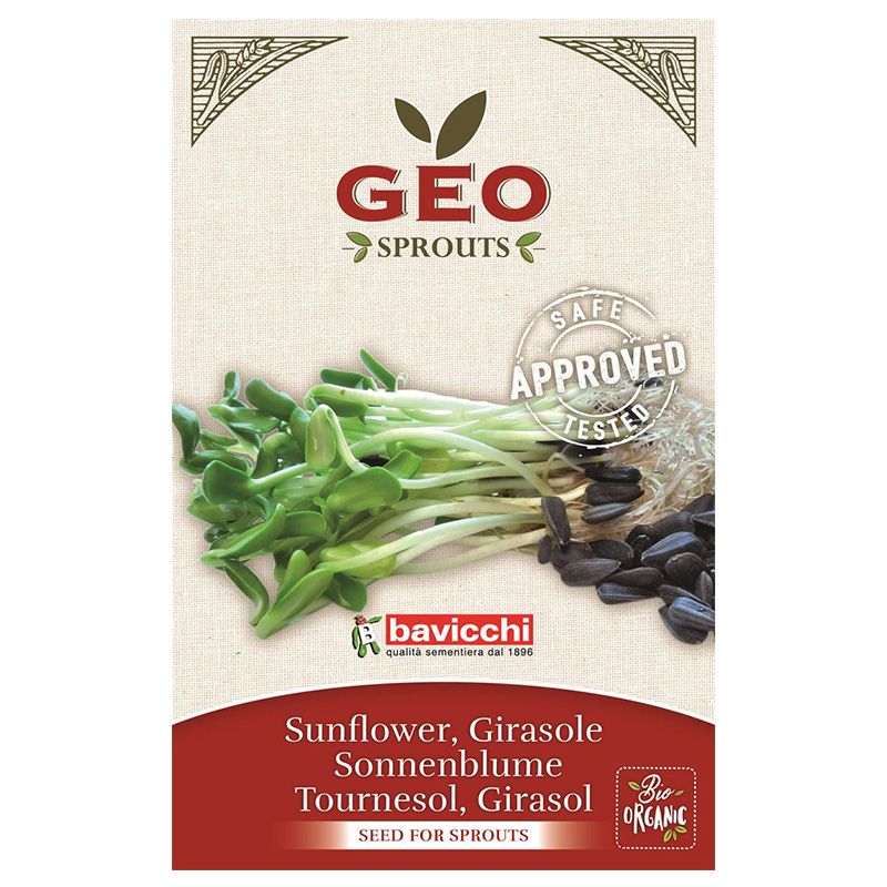 Solrosfr GEO Sv EKO 80g KORT DATUM