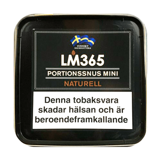 Portionssnus Mini Naturell 120 g ca 400 prillor