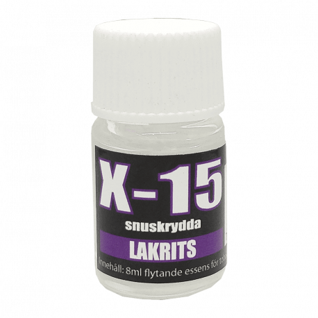 Snusarom X-15 Lakrits 8 ml