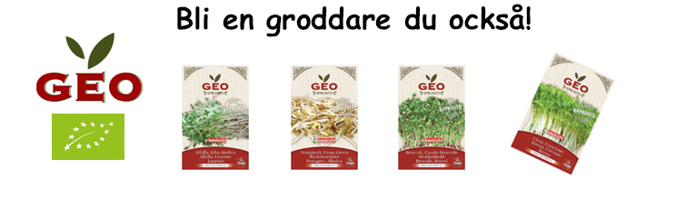 Odla din egen ekologiska supermat frn frer och bnor. Groddar innehller mngder med nyttiga vitaminer, mineraler, proteiner och enzymer.